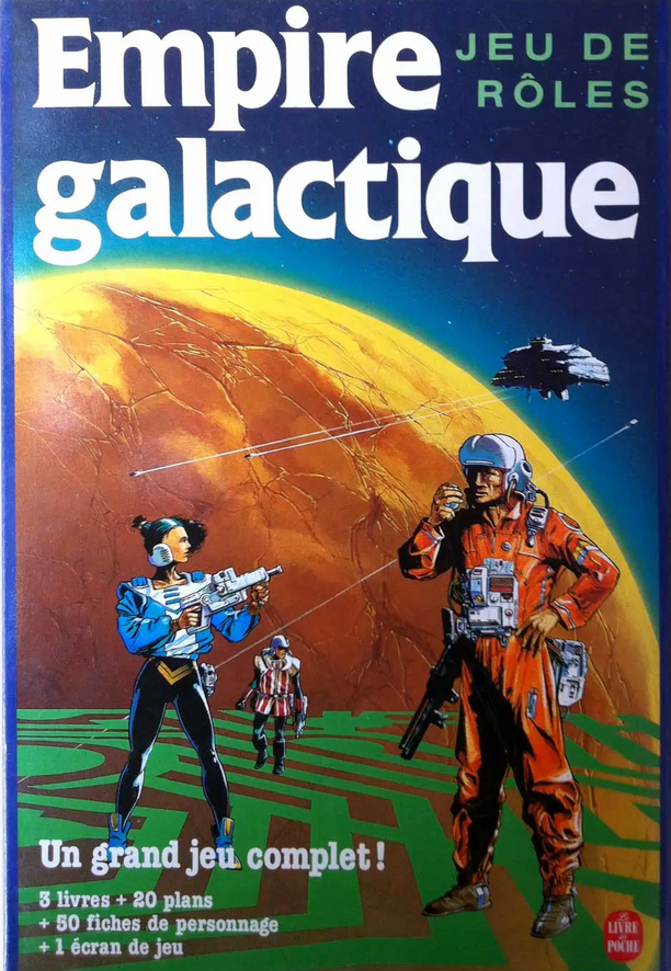 Empire Galactique - livre du rôle - 1987